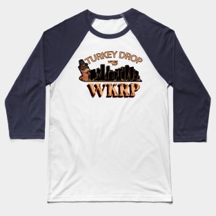 Wkrp Turkey Drop Baseball T-Shirt